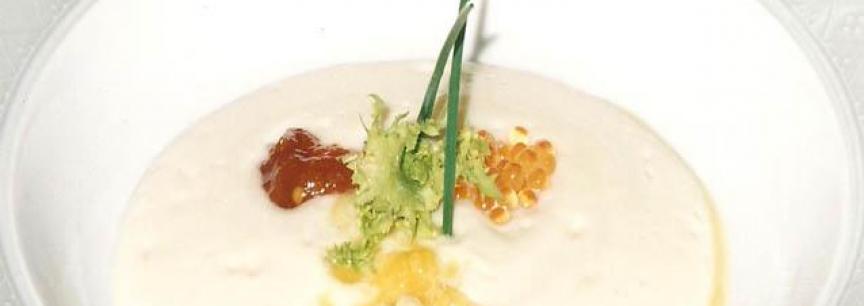 Espuma de coliflor