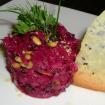 Lombarda confitada,pasas y piñones