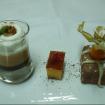  Chocolate,turron,esmetana y sorpresa de trufa