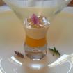 Foie de pato,mango,cajis y amapola. 