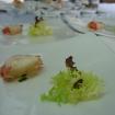 Darne de langosta,mandarina y tapenade.