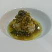 Rape,caviar de erizo,infusion de frutos secos y azafran