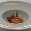Langostinos tigres,perfumados con paprika picante y ajo morado
