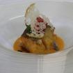 Bacalao,vizcaina,tomate seco y pasas
