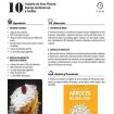 Crujiente de arroz picante,esponja de maracuya y frutillas