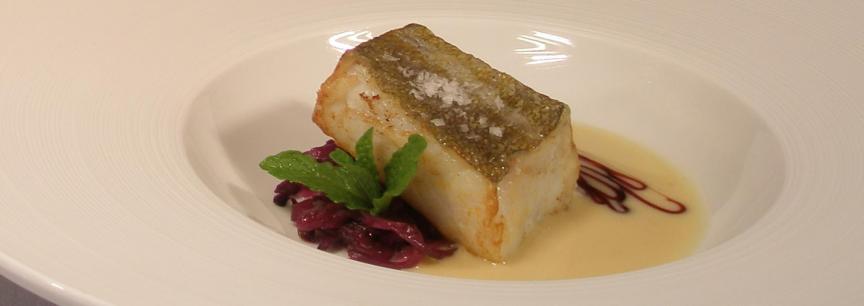 BACALAO,GARBANZOS Y LOMBARDA ACIDULADA