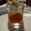 Caviar de tomate,moluscos y tamarindo