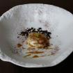 Espuma de arroz con vainilla y cacao