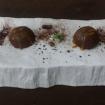 Semiesfera de tobledon de chocolate amargo