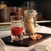 Foie,cremoso de fresas,frutos secos y gengibre