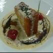 Torrija,mascarpone,chococolate blanco y frambuesas