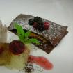 Laminas de chocolate picante,toffe y frutillas del bosque