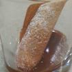Crujiente de pimienta espelete,coco,toffe,fruta de la pasion